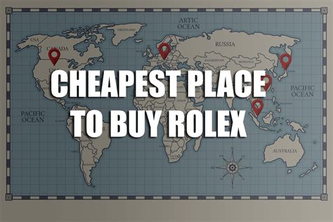 cheapest country to buy a rolex 2024|cheapest place to buy a rolex.